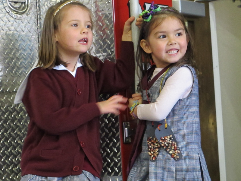 Children learning in a Montessori classroom at Casa dei Bambini