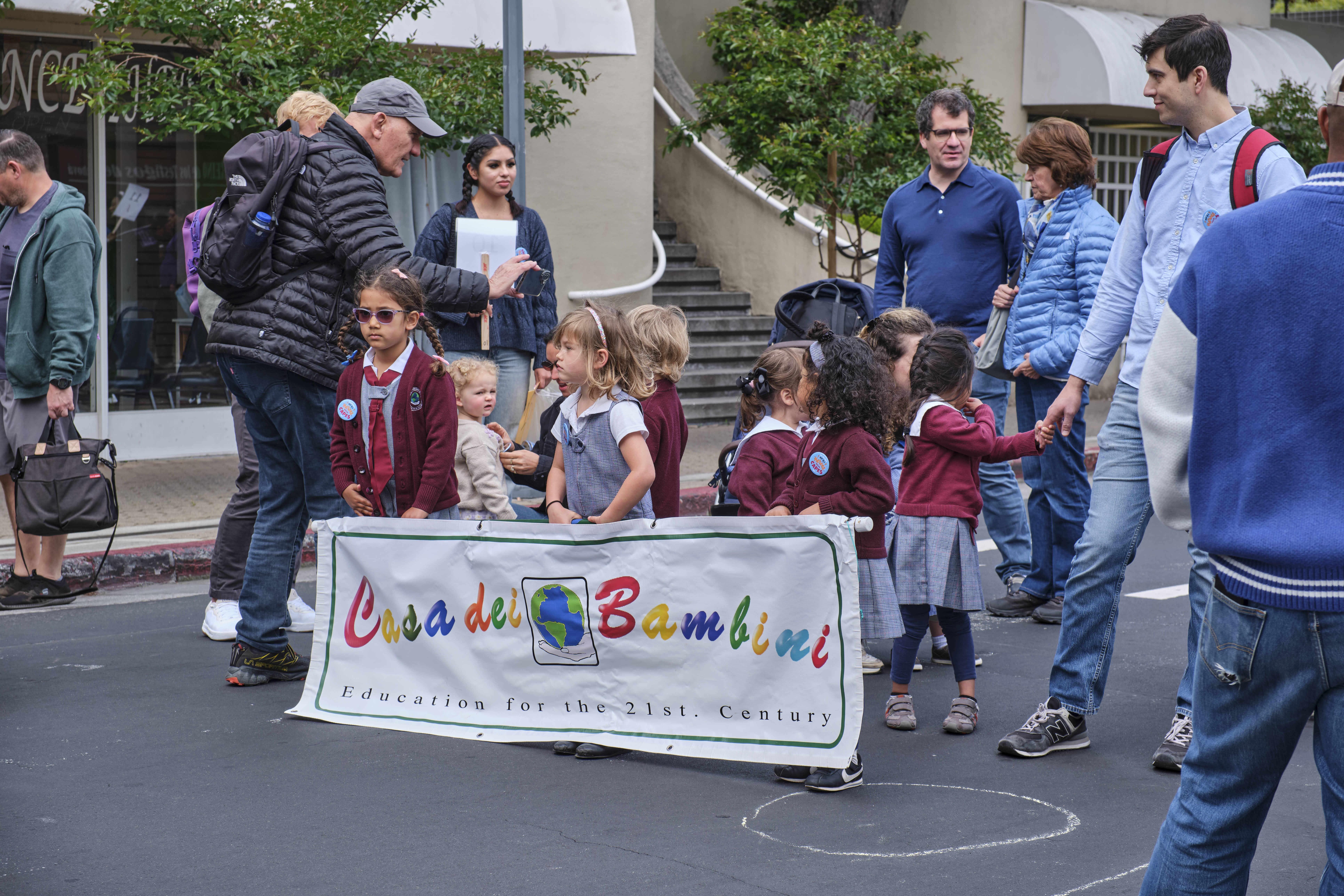 Casa dei Bambini May Fete Parade photo